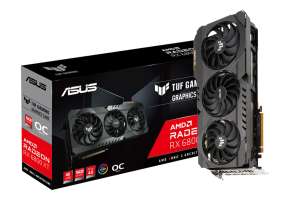 Tarjeta De Video Asus Rx 6800 Xt Tuf Gaming Oc 16gb Gddr6 (90yv0fl1-mtam00) Radeon 256 Bits, 3 Ventiladores