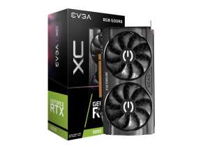 TARJETA DE VIDEO EVGA RTX 3050 8GB GDDR6 NVIDIA XC 128BITS ( 08G-P5-3553-KR )