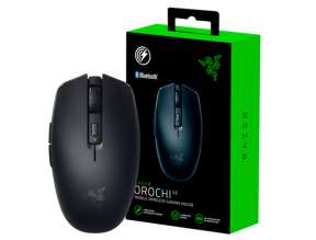 MOUSE RAZER OROCHI V2 WIRELESS BLUETOOTH HYPERSPEED, SENSOR HASTA 18000 DPI, CON 6 BOTONES PROGRAMABLES, CONEXION USB, COLOR NEGRO  (RZ01-0373)