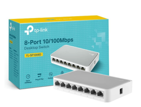 Switch Tp-link 8 Puertos ( Tl-sf1008d ) 10/100 Mbps