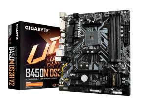 Placa Madre Gigabyte B450m Ds3h V2 (b450m Ds3h V2) Socket Am4, Ram Ddr4 Buss 3600oc Mhz