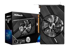 Tarjeta De Video Asrock Arc A380 Challenger Itx Oc 6gb Gddr6 (a380 Cli 6g) Intel 96 Bits, 1 Ventilador