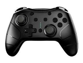 Gamepad Vsg Tarvos Alambrico Y Con Bluetooth Color Negro (vg-gp201)