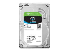 Disco Duro Seagate 4tb Skyhawk (st4000vx016) Cache 245mb, 5400 Rpm, 3.5", Sata 6, Para Video Vigilancia