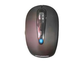 Mouse Hyundai Bluetooth Dark Gray (hy4984ac) Hasta 1000 Dpi, 5 Botones, Negro