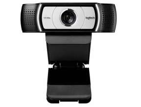 Camara Web Logitech Empresarial C930e, 2 Microfonos Integrados, Conexion Usb, Resolucion 1920 X 1080p Hd, Color Negro (960-000971)