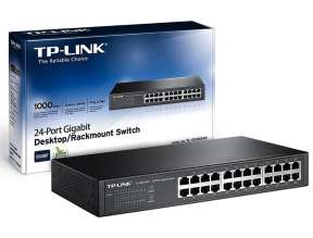 Switch Tp-link 24 Puertos ( Tl-sg1024d ) 10/100/1000 Mbps