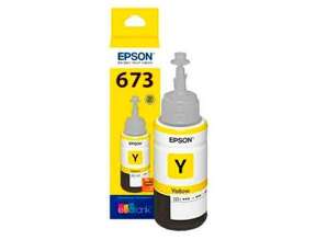 Tinta Epson 673 Color Amarillo T673420, Compatible L800, L805, L810 (c13t67342a)