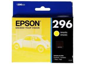 Cartucho Epson 296 ( C13t30842a ) Amarillo | Xp- 231, 241 , 431 , 441