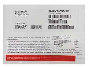 Licencia Win 11 Profesional 64bit  Microsoft Oem Perpertua En Dvd | 1 Pc | EspaÑol ( Fqc-10553  )