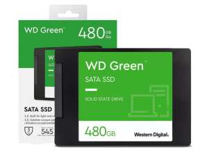 Unidad De Almacenamiento Ssd Sata 2.5 Western Digital 480gb Green (wds480g3g0a) 545mb/s