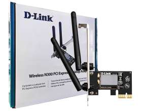 Adaptador Pci Express Inalambrico N300 D-link | 300mbps (dwa-548)