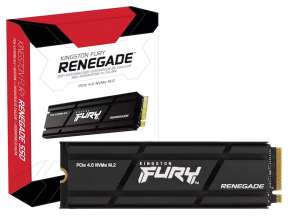 Unidad De Almacenamiento Ssd M.2 Pcie Kingston Fury 1tb Nvme Renegade, 2280 (sfyrsk/1000g) 7300mb/s