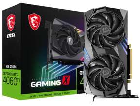 Tarjeta De Video Msi Rtx 4060 Ti Gaming X 8gb Gddr6 (912-v515-022) Geforce Nvidia 128 Bits, 2 Ventiladores