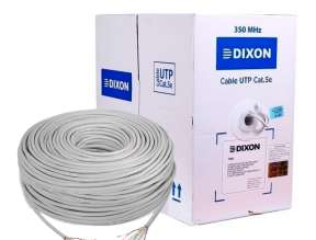 Cable De Red Cat 5e  Dixon ( 7060 Lszh) Cobre  305m