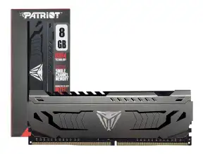 Memoria Ram Patriot Ddr4 8gb Viper Steel (pvs48g320c6) 3200 Mhz, Negro