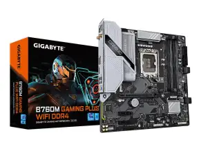 Placa Madre Gigabyte B760m Gaming Plus Wifi Ddr4 (b760m G P Wifi Ddr4) Socket Lga 1700, Ram Ddr4 Buss 5333 Mhz, 14va, 13va, 12va Gen, Wifi