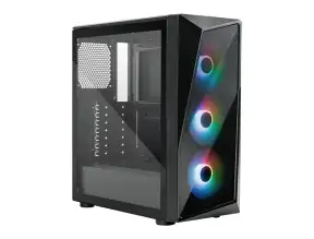 Case Cooler Master Cmp 520 S/fuente (cp520-kgnn-s00) Led Argb X3 Fan, Negro