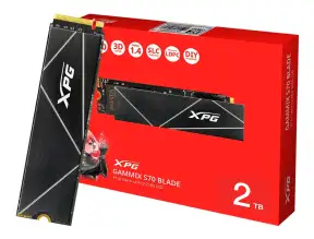 Unidad De Almacenamiento Ssd M.2 Pcie Xpg 2tb Gammix S70, Disipador, Gen4, Nvme 7400mb/s (agammixs70b-2t-cs)