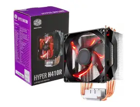 Cooler Para Procesador Cooler Master Hyper H410r (rr-h410-20pk-r1) Led Rojo