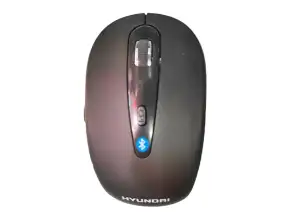 Mouse Hyundai Bluetooth Dark Gray (hy4984ac) Hasta 1000 Dpi, 5 Botones, Negro