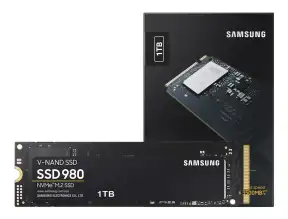 Disco Solido Ssd M.2 Pcie Samsung 1tb Nvme Ssd 980, 2280 (mz-v8v1t0b/am) 3500mb/s