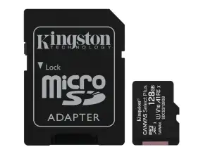 Memoria Micro Sd Kingston 128gb (sdcs2/128gb) C/card Adaptador, Tarjeta Sd 