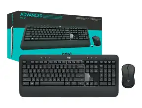 Combo 2 En Uno Logitech Inalambrico Mk540 (920-008673) Teclado, Mouse, Negro