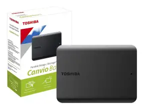 Disco Duro Externo Toshiba 4tb Canvio Basics (hdtb540xk3ca) Unidad De Almacenamiento Portable, Usb 3.0, Negro