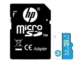 Memoria Micro Sd Hp 32gb Mi210 (hfud032-1u1ba) C/card Adaptador, Tarjeta Sd