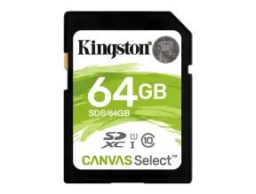 Memoria Sd Kingston 64gb (sds/64gb) Tarjeta Sd Clase 10 80mb/s