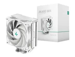 Cooler Para Procesador Deepcool Ak400 Wh (ak400-whnnmn-g-1) 1 Ventilador, 120mm