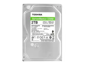 Disco Duro Toshiba 2tb S300 (hdwt720uzsva) Cache De 128mb, 5400 Rpm, 3.5", Sata 3, Para Pc De Escritorio