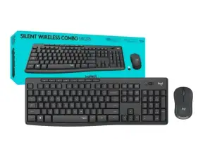 Combo 2 En Uno Logitech Inalambrico Mk295 Silent (920-009792) Teclado, Mouse, 1000 Dpi, Negro