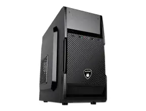 Case Antryx Elegant 570m Fuente 350w (ac-e570m-350cp) 1 Ventilador, Negro