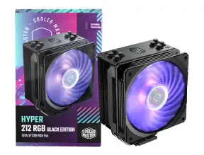 Cooler Para Procesador Cooler Master Hyper 212 Rgb Black Edition (rr-212s-20pc-r2) Negro