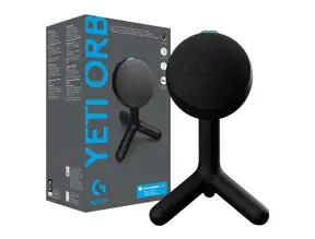 Microfono Blue Yeti Orb (988-000550) Interfaz Usb, Negro