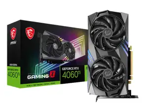 Tarjeta De Video Msi Rtx 4060 Ti Gaming X 8gb Gddr6 (912-v515-022) Geforce Nvidia 128 Bits, 2 Ventiladores