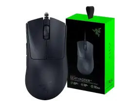 Mouse Razer Deathadder V3 Gaming (rz01-04640100-r3u1) Hasta 30.000 Dpi, 5 Botones, Negro