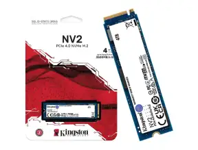 Unidad De Almacenamiento Ssd M.2 Pcie Kingston 4tb Nvme Nv2, 2280 (snv2s/4000g) 3500mb/s