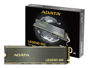 Unidad De Almacenamiento Ssd M.2 Pcie Adata 500gb Nvme Legend 800, 2280 (aleg-800-500gcs) 3500mb/s