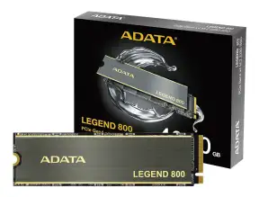 Unidad De Almacenamiento Ssd M.2 Pcie Adata 1tb Nvme Legend 800, 2280 (aleg-800-1000gcs) 3500mb/s