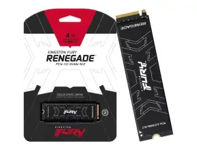 Unidad De Almacenamiento Ssd M.2 Pcie Kingston Fury 4tb Nvme Renegade, 2280 (sfyrd/4000g) 7300mb/s