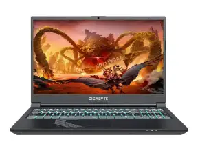 Laptop Gigabyte Core I7-12650h G5 Gaming (g5 Kf5-g3us353sh) Pantalla 15.6" Fhd 144hz, Ram 16gb, Ssd 512gb, Rtx 4060 8gb, Win11, 12gen., Black