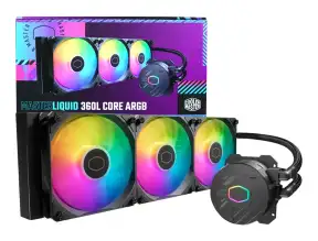 Sistema De Enfriamiento Liquido Cooler Master Masterliquid 360l Core Argb (mlw-d36m-a18pz-r1)