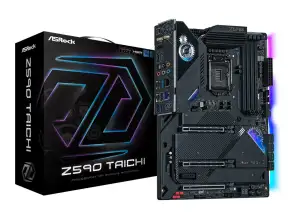 Placa Madre Asrock Z590 Taichi (90-mxbes0-a0uayz) Socket Lga 1200, Ram Ddr4 Buss 5000oc Mhz, 11va, 10ma Gen, Rgb, Wifi 6e