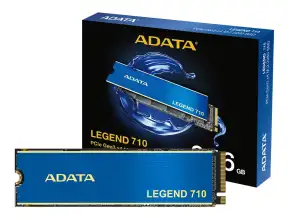 Unidad De Almacenamiento Ssd M.2 Pcie Adata 512gb Nvme Legend 710, 2280 (aleg-710-512gcs) 2400mb/s, C/discipador