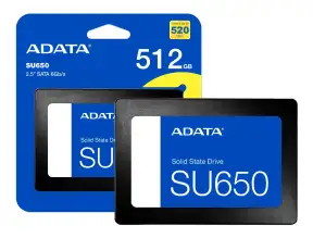 Unidad De Almacenamiento Ssd Sata 2.5 Adata 512gb Su650 (asu650ss-512gt-r)