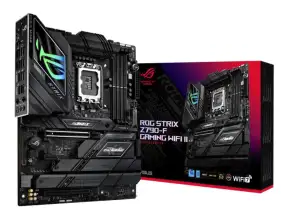 Placa Madre Asus Rog Z790-f Strix Gaming Wifi Ii (rog Strix Z790-f Gaming Wifiii) Socket Lga 1700, Ram Ddr5 Buss 8000oc Mhz, 14va, 13va, 12va Gen