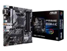 Placa Madre Asus B550m-a Prime Ac (90mb15k0-m0eay0) Socket Am4, Ram Ddr4 Buss 4866oc Mhz, Wifi